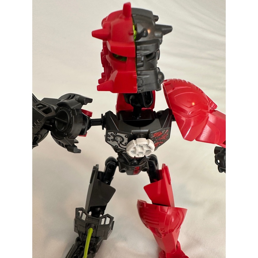 LEGO Hero Factory Splitface 6218‎ Villain Action Figure Red Black Complete - Picture 2 of 4